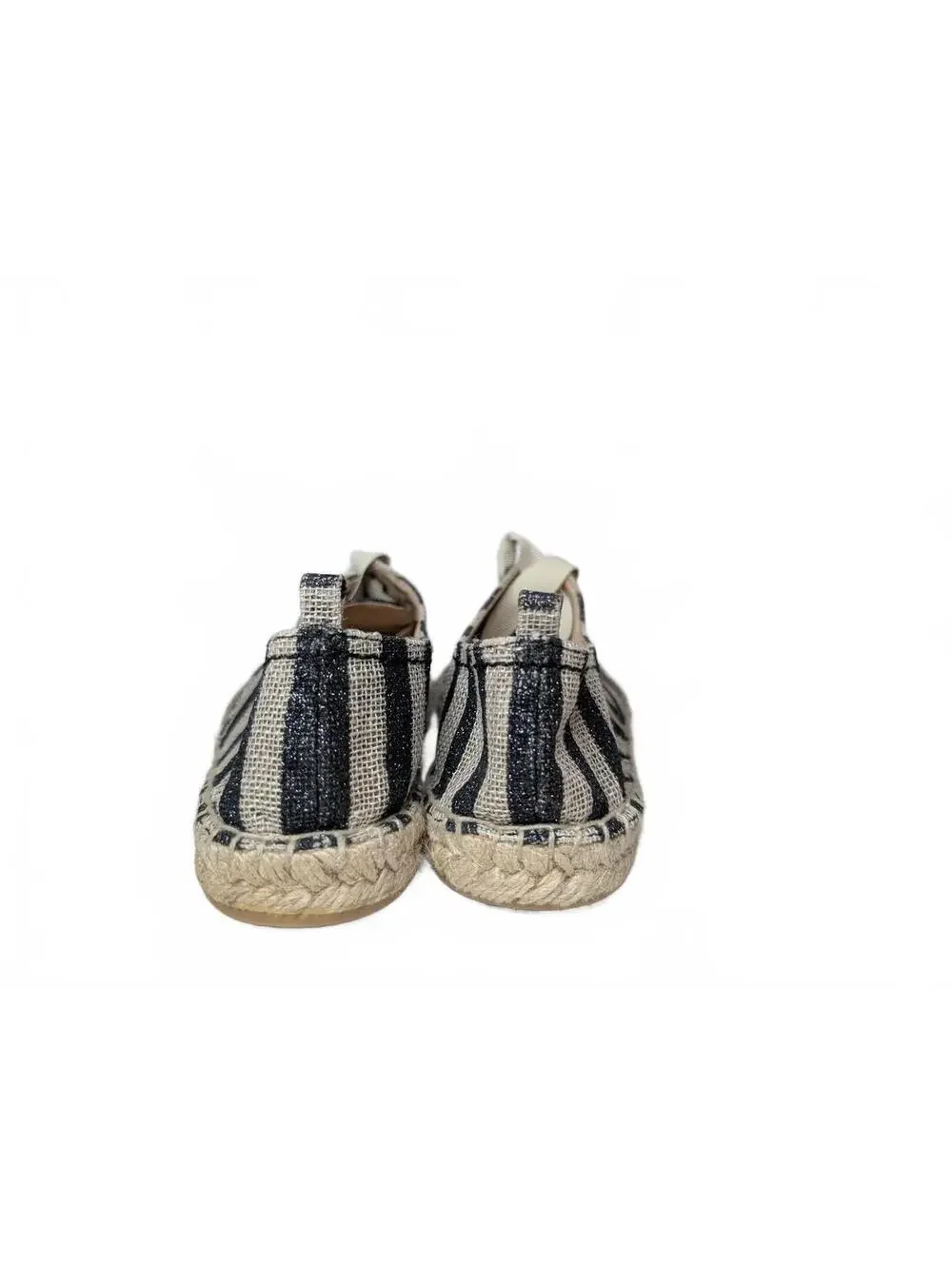 NWOT Kate Spade New York Lina Striped Metallic Espadrille Flat Size 8
